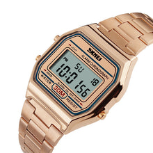 Load image into Gallery viewer, Mens Retro Electronic Watch Steel Band Lightweight Watch