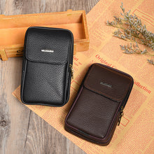 Load image into Gallery viewer, Outdoor Casual Men&#39;s Leather Small Waist Bag