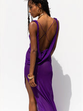 Load image into Gallery viewer, Women&#39;s Leopard Split Beach Dress