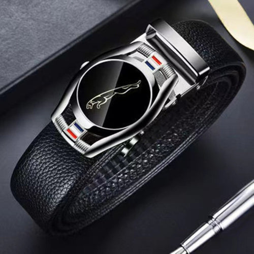Belts Men Sports Car Luxury Brand Designer Fashion Automatic Buckle