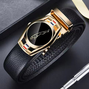 Belts Men Sports Car Luxury Brand Designer Fashion Automatic Buckle