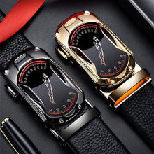 Load image into Gallery viewer, Belts Men Sports Car Luxury Brand Designer Fashion Automatic Buckle