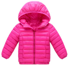 Load image into Gallery viewer, Boys Blue winter coats &amp; Jacket kids Zipper jackets Boys thick Winter jacket high quality Boy Winter Coat kids clothes