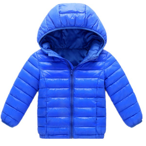 Boys Blue winter coats &amp; Jacket kids Zipper jackets Boys thick Winter jacket high quality Boy Winter Coat kids clothes