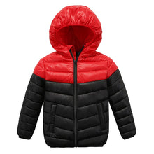 Load image into Gallery viewer, Boys Blue winter coats &amp; Jacket kids Zipper jackets Boys thick Winter jacket high quality Boy Winter Coat kids clothes