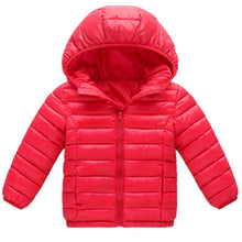 Load image into Gallery viewer, Boys Blue winter coats &amp; Jacket kids Zipper jackets Boys thick Winter jacket high quality Boy Winter Coat kids clothes