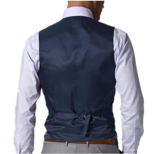 Business Suit Vest Casual Slim Fit Wedding Groom Waistcoat Men Suit Vest Custom Made Men's Vest