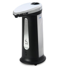 Load image into Gallery viewer, 400Ml with automated

 Liquid Soap dispensing machine Smart detector Touchless 
 Electroplated Sanitizer Dispensador for Kitchen restroom