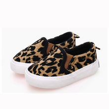 Load image into Gallery viewer, Children Shoes Autumn Boys Girls Casual Shoes Fashion Leopard Canvas Kids Sneakers Soft Sole Comfortable Toddler Baby Shoes
