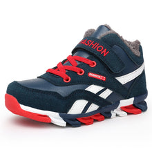 Load image into Gallery viewer, Children Shoes Kids Shoes Boys Casual Kids Sneakers For Boys Leather Fashion Sport Children Sneakers 2018 Autumn Winter