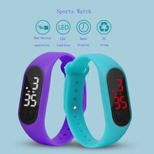 Load image into Gallery viewer, Children Watch Led Sports Kids Watches Men Women PU Electronic Digital Clock Bracelet Wristwatches For Boys And Girls Reloj Nino