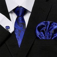 Load image into Gallery viewer, Classic 7.5cm Width Floral Paisley Ties Cravate Luxury Homme Men&#39;s Silk Ties For Men Suit Business Wedding Necktie 2018-S04