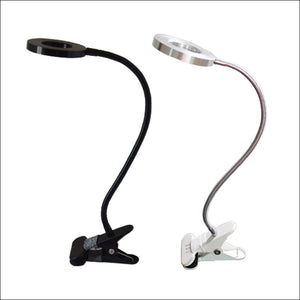 Creative button style tattoo beauty study work usb hose LED small table lamp reading eye protection clip wholesale