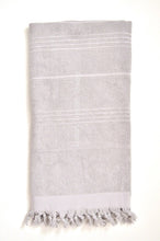 Load image into Gallery viewer, Newport Terry Turkish Towel - Grey