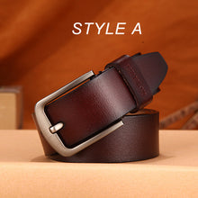 Load image into Gallery viewer, men Belt Male High Quality Leather Belt Men Male Genuine Leather