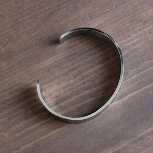 Stainless Steel Yoga OM Sign Bangle For