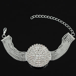Europe and America Jewelry Bracelet Hot Sale Bracelet Crystal Ms. Bracelet Rhinestone Bracelet Wholesale B-186