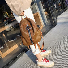 Load image into Gallery viewer, Fashion  Letters Backpack Women Vintage Girls