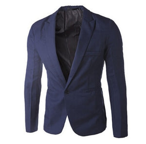 New Spring Autumn Clothing Candy Colors Blazer masculino Casual  Slim Fit Wild terno Men's Suit Jacket