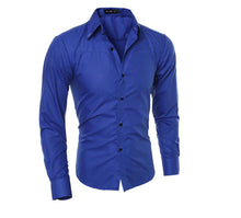 Load image into Gallery viewer, Fashion Men Shirt New Boutique Obscure Plaid Shirts Casual Mens Social Brand Long Sleeve Shirt Camisa Masculina M-5XL