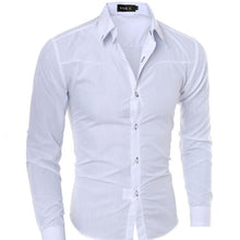 Load image into Gallery viewer, Fashion Men Shirt New Boutique Obscure Plaid Shirts Casual Mens Social Brand Long Sleeve Shirt Camisa Masculina M-5XL