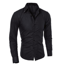 Load image into Gallery viewer, Fashion Men Shirt New Boutique Obscure Plaid Shirts Casual Mens Social Brand Long Sleeve Shirt Camisa Masculina M-5XL