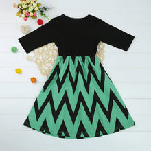 Load image into Gallery viewer, Fashion Toddler Kids baby girl dress Solid