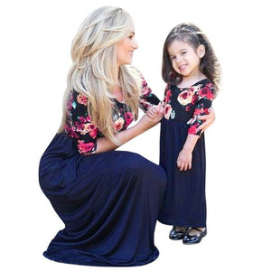 FashionMother Daughter Dresses spring 2018