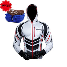 Load image into Gallery viewer, Fishing Clothing Hooded Men Jacket Quick-Drying Coat Fishing Shirt For Hiking Cycling Fishing Clothes Pesca Free Gift