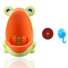 Load image into Gallery viewer, Frog Boys Potty Urinal Toilet With Suction Cups Urinoir Enfant Penico Menino WC Training Pinico Kids Pee Urinal-Boy For Children