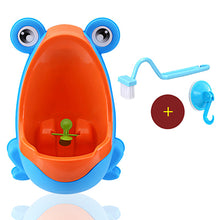 Load image into Gallery viewer, Frog Boys Potty Urinal Toilet With Suction Cups Urinoir Enfant Penico Menino WC Training Pinico Kids Pee Urinal-Boy For Children