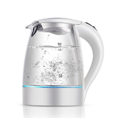 Glass 1.7L 1850W LED Illumination Electric Kettle Rapid Boiler Water Kettle Jug Home Office Drinkware Kitchen Appliance