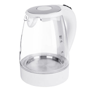 Glass 1.7L 1850W LED Illumination Electric Kettle Rapid Boiler Water Kettle Jug Home Office Drinkware Kitchen Appliance