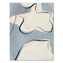 Load image into Gallery viewer, Matisse Abstract Plants Woman Line Canvas Painting Fashion Retro Poster Print Living Room Home Decor Modern Minimalist Pictures
