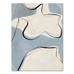 Matisse Abstract Plants Woman Line Canvas Painting Fashion Retro Poster Print Living Room Home Decor Modern Minimalist Pictures