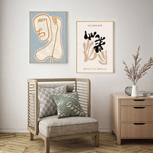 Load image into Gallery viewer, Matisse Abstract Plants Woman Line Canvas Painting Fashion Retro Poster Print Living Room Home Decor Modern Minimalist Pictures
