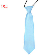 Load image into Gallery viewer, Children Tie Necktie Bowknot Collar Flower School Boy Uniform Bow Tie Kids Wedding Tie Solid Rope Tie Elastic Band Easy To Wear