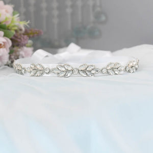 S294 New Rhinestone Bridal Wedding Dress Belts Bride Bridesmaid Dresses Accessories Women Party Prom Evening Dresses Waistband