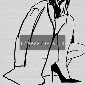 Fashion Poster Women Canvas Painting High Heels Wall Art Print Black line Nordic Picture For Living Room On The Wall Home Decor