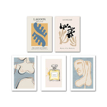 Load image into Gallery viewer, Matisse Abstract Plant Canvas Wall Painting Line Drawing Woman Poster Print Perfume Fashion Art Picture Modern Living Room Decor 1