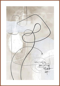 Line Black And White Sexy Window Girl Nordic Canvas Painting Fashion Beautiful Woman Posters Wall Art Pictures Living Room Decor