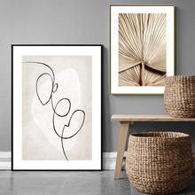 Load image into Gallery viewer, Line Black And White Sexy Window Girl Nordic Canvas Painting Fashion Beautiful Woman Posters Wall Art Pictures Living Room Decor