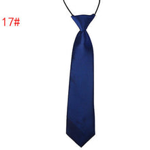 Load image into Gallery viewer, Children Tie Necktie Bowknot Collar Flower School Boy Uniform Bow Tie Kids Wedding Tie Solid Rope Tie Elastic Band Easy To Wear