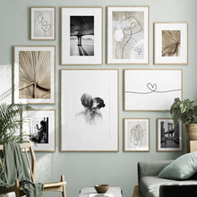 Load image into Gallery viewer, Line Black And White Sexy Window Girl Nordic Canvas Painting Fashion Beautiful Woman Posters Wall Art Pictures Living Room Decor