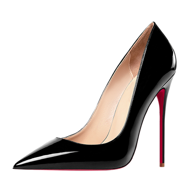 Red Bottom Shoes Genuine Leather Women Sexy Pumps Fashion Black Nude Bright High Heeled Shoes Stilettos Lady Evening Dress Shoe