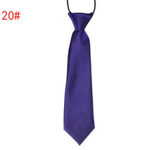 Load image into Gallery viewer, Children Tie Necktie Bowknot Collar Flower School Boy Uniform Bow Tie Kids Wedding Tie Solid Rope Tie Elastic Band Easy To Wear