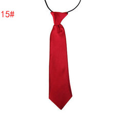 Load image into Gallery viewer, Children Tie Necktie Bowknot Collar Flower School Boy Uniform Bow Tie Kids Wedding Tie Solid Rope Tie Elastic Band Easy To Wear