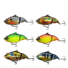Load image into Gallery viewer, Vatalion Sinking VIB Fishing Lure 120mm/43g Crankbait Artificial Hard Bait Jointed Swimbait Vibration Wobblers Pike Bass Fishing