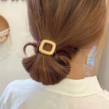 Load image into Gallery viewer, Hair Bands Combination Female Rubber Band Line Elastic Hair Band Rope Simple Retro Star Leopard Print Ponytail Female