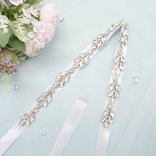 Load image into Gallery viewer, S294 New Rhinestone Bridal Wedding Dress Belts Bride Bridesmaid Dresses Accessories Women Party Prom Evening Dresses Waistband